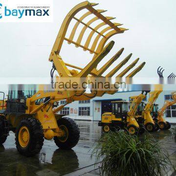 China Front End Timber Grab Loader Supplier photo-4
