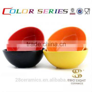 Wholesale hotel crockery turkish dinnerware, cheap soup bowl, ceramic ramen bowl