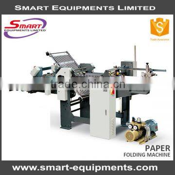 leaflet folding machine, automatic paper folding machine, cheap paper folding machine