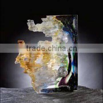 crystal gift colored glaze liuli