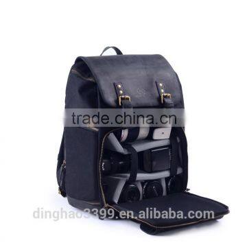 2016 Waterproof PU Backpack Fashion Multifunctional Camera Backpack photo-3