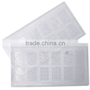 Design Set Nail Art Polish Manicure Transparent Printing Template photo-4
