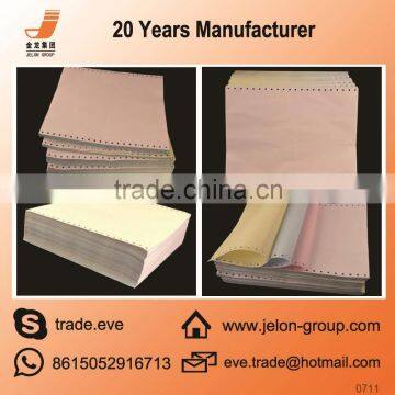 Grade A quaity 3ply continuous carbonless paper