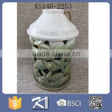 Ocean theme porcelain home decorative lanterns