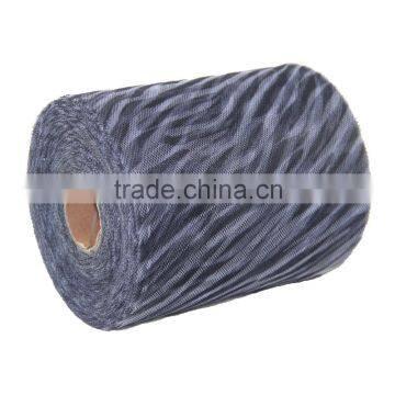 6 Inch x 100 Yards Tulle Spool Animal Printed Fabric Zebra Patterned Tulle 100% Polyester DIY Decoration Material photo-2