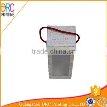 Custom PVC window Coated paper box