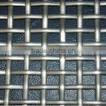 electro or hot dipped galvanizing crimped wire mesh panel