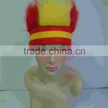 New fashion headband wigs cow hair on carpet