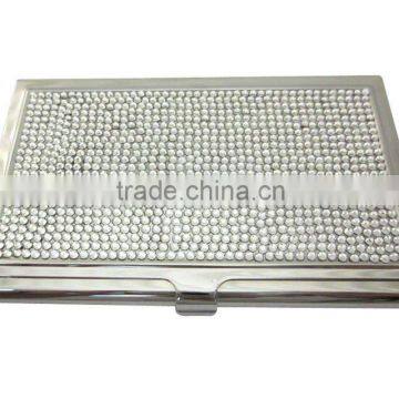 wholesale diamond metal credit card holder,various designs,pass factory audit