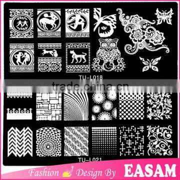 New TU-L series nail art stamping plate,China cheap price nail art stamping plate