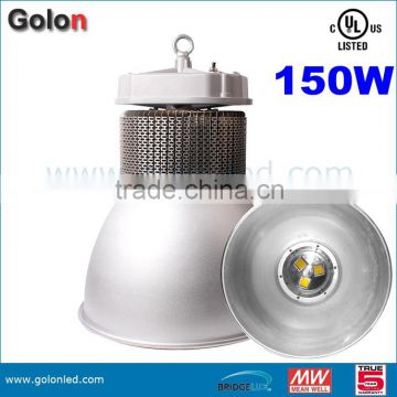 UL DLC 3 years warranty storage warehouse high quality china supplier wholesale 150w led high bay light