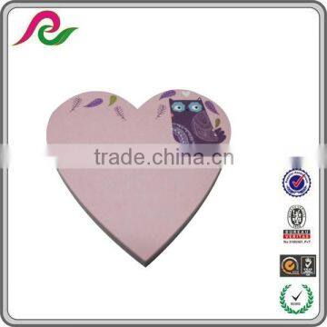 Heart shape cute memo pad