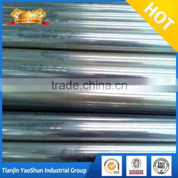 Q195/Q235 erw welded pre galvanized structure steel pipe/tube