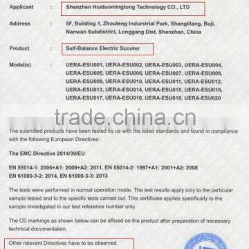 Htomt New Arrival Smart Hoverboard Cheap Pro Scooters Dual Wheel Self Balancing Scooter With Samsung Battery photo-6