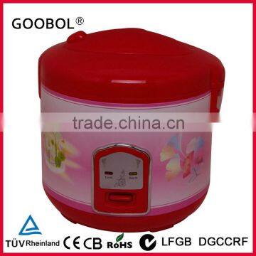 Two Pin Plug Electric Rice Cooker GS LFGB DGCCRF CE