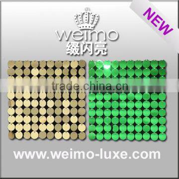 2014 new design sequin pvc wall panel china for indoor decor