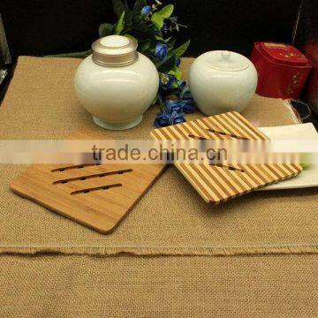 Exquisite High-end Printing Handmade Durable Bamboo Placemat photo-2