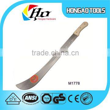 M1778 Matchete,with wooden or plastic handle,bush knife with plastic handle