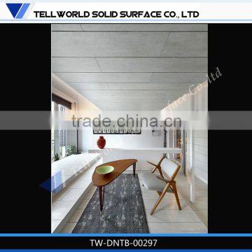 Hot Sale! Chinese factory exclusive custom marble top laminated dining table sets