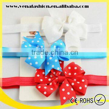 Bowknot Kids Bow Headbands for Girls Headband Bows photo-6