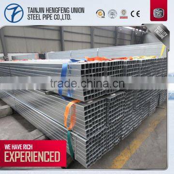 china hot dipped galvanized perforated square steel tube 100x100