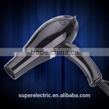 Pure Black Cool Fashion Professional Salon Hair Dryer, Salon Blow Dryer for 2200W