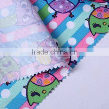 Wool Polyester Gabardine Fabric PE Coating Fabric photo-2