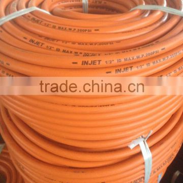 PA top tig welding rubber hose, tig braided hose