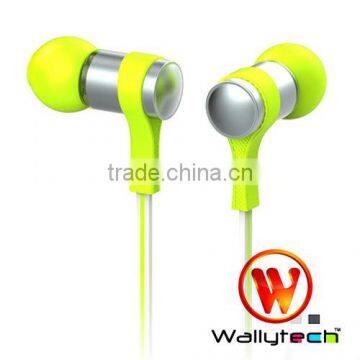 Wallytech Metal In Ear Earphone WEA-118 for music For ipod