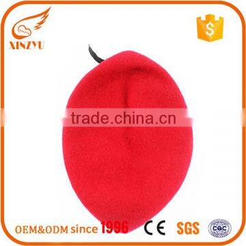 Wholesale Custom Softtextile Beret Cap as Decorate Knitted Beret Cap