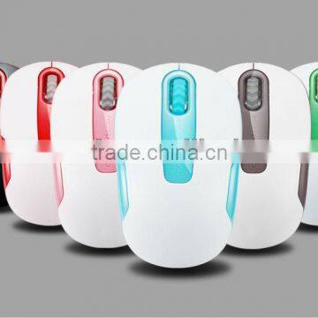 13 years factory Newest stylish cute wireless mouse,2.4g cute wireless mouse