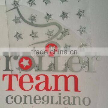 Factory Direct Rhinestone Transfer Custom t Shirt Printing Bowling Rhinestone Transfers photo-3