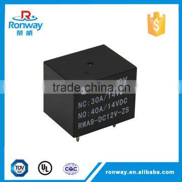 Ronway factory good service 12V 4pin general mini electromagnetic auto relay 4119