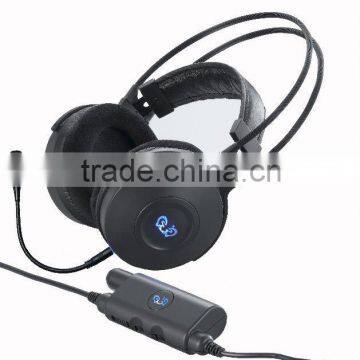 Ture 5.1 channel surround sound PC vibration headset 8-drivers built-in