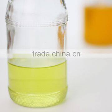 China Supplier Sales Cheap Price Clear Glass Beverage Bottles With Screw Cap