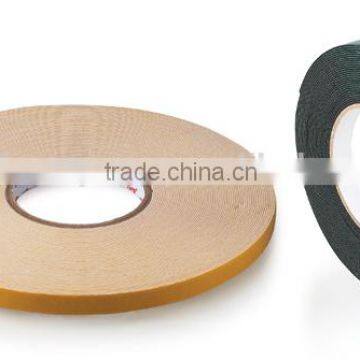 Foam double side tape coated with hotmelt adhesive