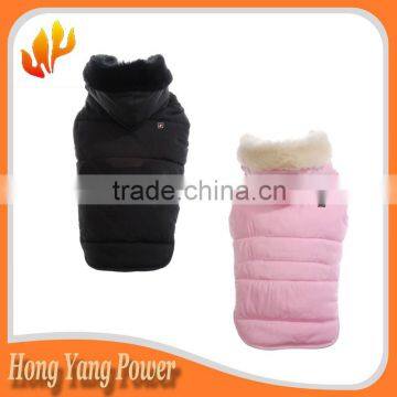 Custom Polyester heated Pet Clothing Dogs Heated Dog Clothes Manufacturers heated pet Jacket