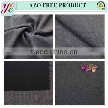 Shaoxing textile plain polyester rayon spandex fabric for dress