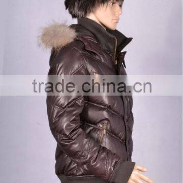 MEN'S LAMB LEATERH Down JACKET photo-2