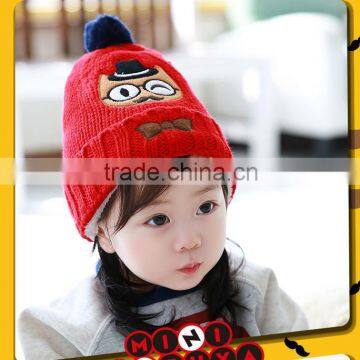 MZ3031 New Warm Winter Baby Girls Boys Kids Hats Knitted Wool thick Caps