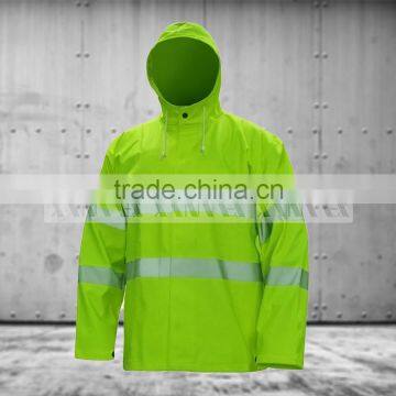 EN471 / EN ISO 11612 Flame retardant PU rainwear