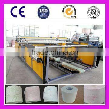 Toilet Paper Rewinding Machine/High Speed Toilet Paper Rewinding Machine Price