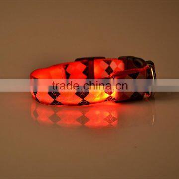 Collar Light Night Up Nylon LED Adjustable Collars S M L XL photo-4