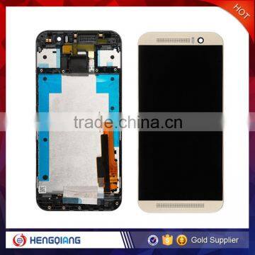 Gold colour New high quality lcd touch screen digitizer Assembly replacement for HTC One M9