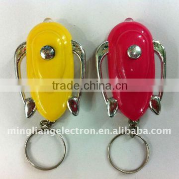 Lovely promotional keychain light