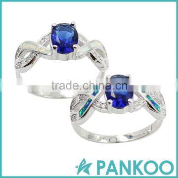 Latest Engagement Ring Wedding Ring Designs Opal Sterling Silver Ring