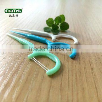 Plastic Disposable Floss Picks, Mint