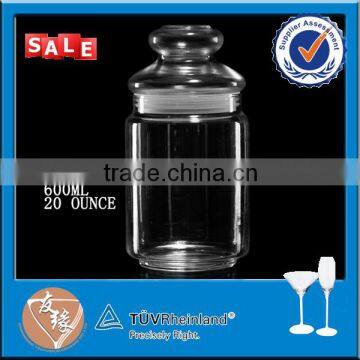 China premium manufacture glass jar for food