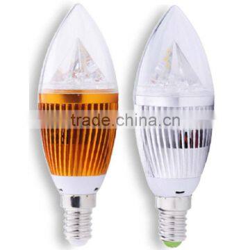 Decoration light e14 led candle bulb 7w 3w 5w