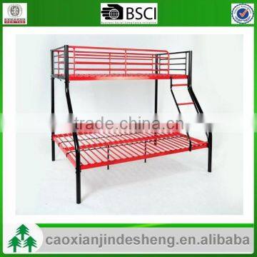 Cheap Bedroom adult Twin over Full metal bunk bed multiple color finish TF- 27